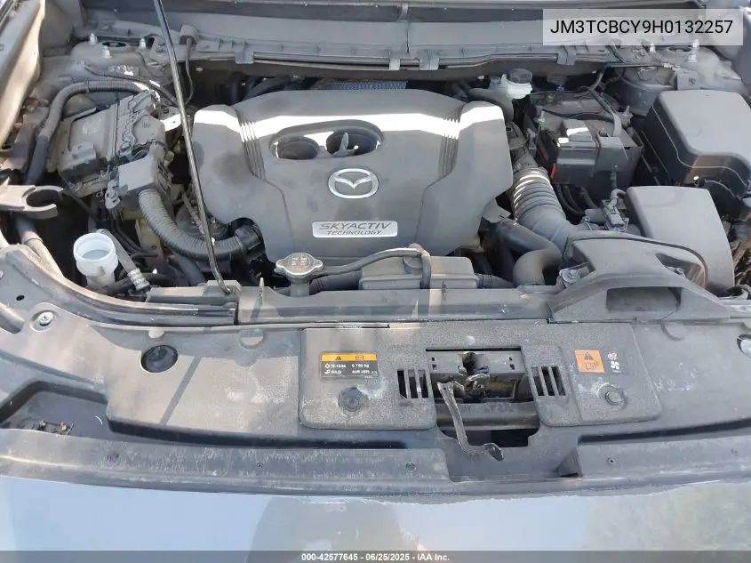 2017 Mazda Cx-9 Touring VIN: JM3TCBCY9H0132257 Lot: 42577645