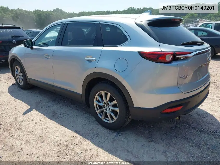 2017 Mazda Cx-9 Touring VIN: JM3TCBCY0H0140201 Lot: 42657422