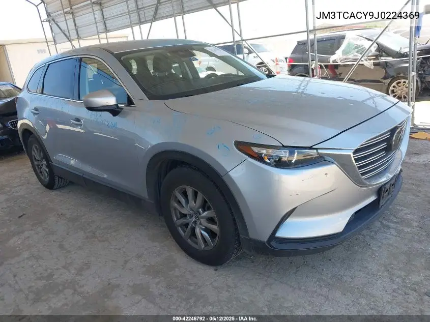 2018 Mazda Cx-9 Touring VIN: JM3TCACY9J0224369 Lot: 42246792