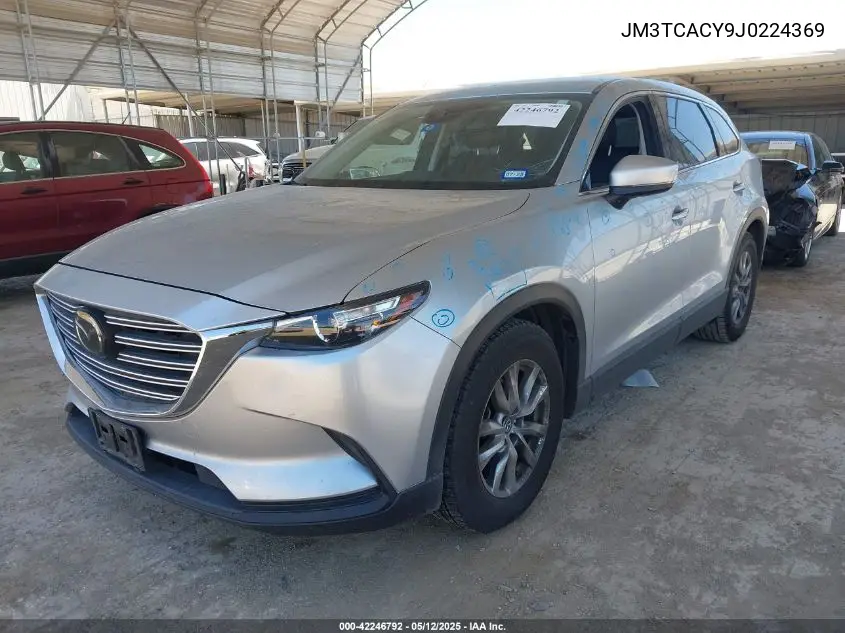 2018 Mazda Cx-9 Touring VIN: JM3TCACY9J0224369 Lot: 42246792