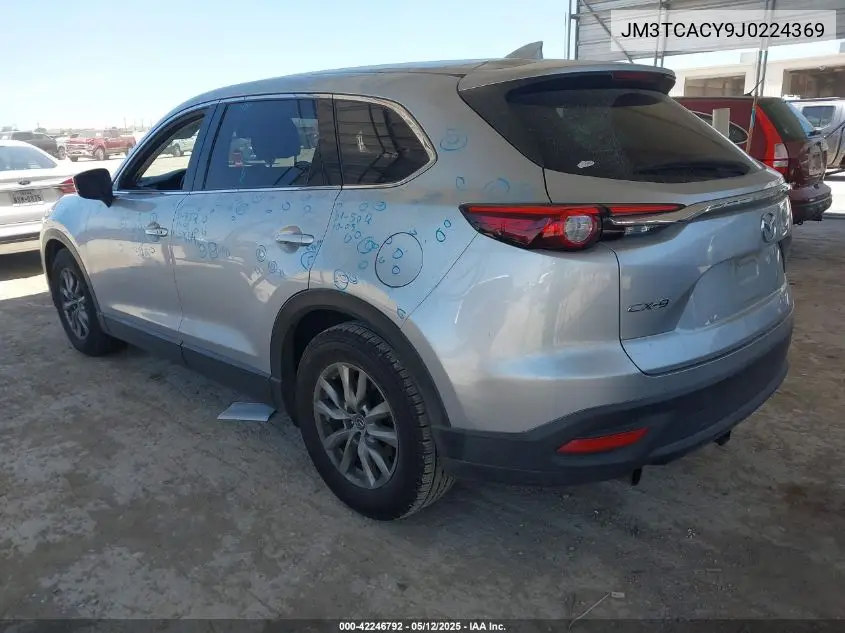 2018 Mazda Cx-9 Touring VIN: JM3TCACY9J0224369 Lot: 42246792