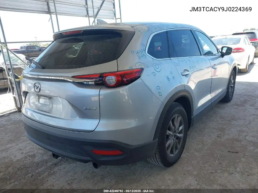 2018 Mazda Cx-9 Touring VIN: JM3TCACY9J0224369 Lot: 42246792