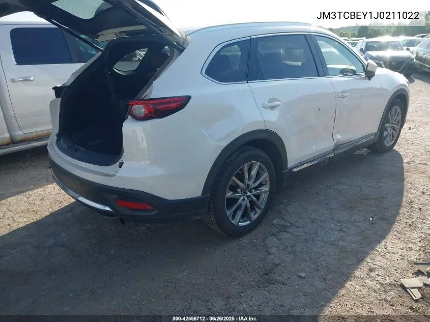 2018 Mazda Cx-9 Signature VIN: JM3TCBEY1J0211022 Lot: 42558712