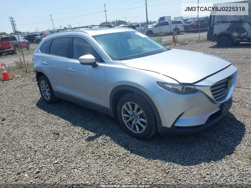 2018 Mazda Cx-9 Touring VIN: JM3TCACY8J0225318 Lot: 42587826