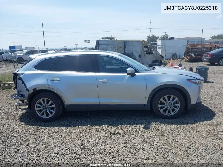 2018 Mazda Cx-9 Touring VIN: JM3TCACY8J0225318 Lot: 42587826
