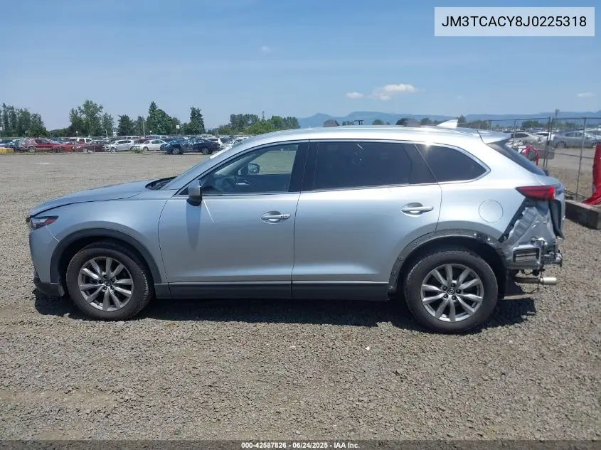 2018 Mazda Cx-9 Touring VIN: JM3TCACY8J0225318 Lot: 42587826