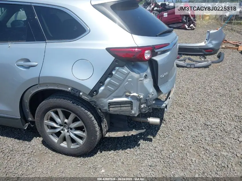 2018 Mazda Cx-9 Touring VIN: JM3TCACY8J0225318 Lot: 42587826