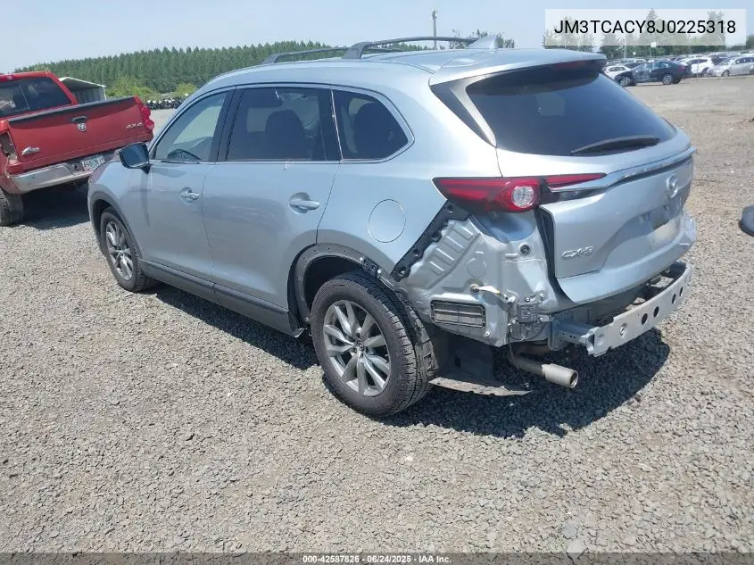 2018 Mazda Cx-9 Touring VIN: JM3TCACY8J0225318 Lot: 42587826