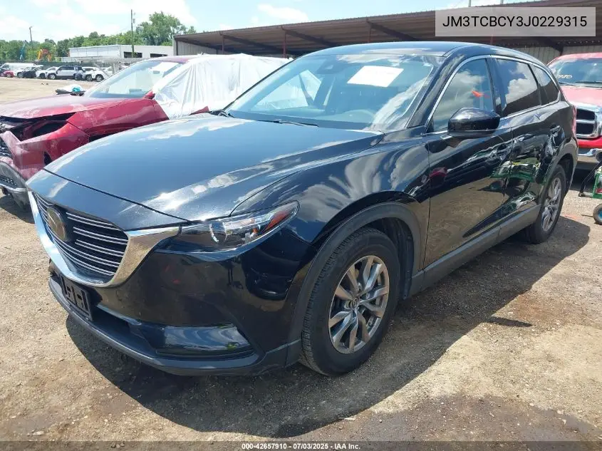 2018 Mazda Cx-9 Touring VIN: JM3TCBCY3J0229315 Lot: 42657910