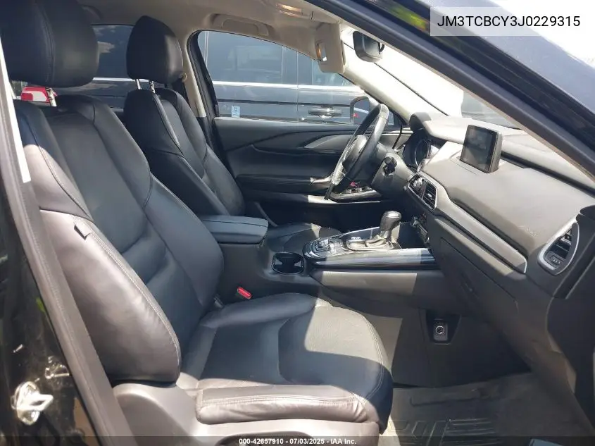 2018 Mazda Cx-9 Touring VIN: JM3TCBCY3J0229315 Lot: 42657910