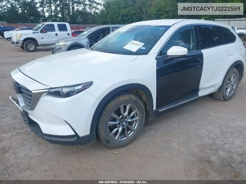 2018 Mazda Cx-9 Touring VIN: JM3TCACY7J0222569 Lot: 42670932