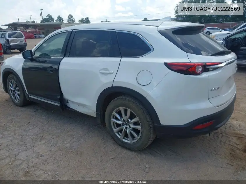 2018 Mazda Cx-9 Touring VIN: JM3TCACY7J0222569 Lot: 42670932