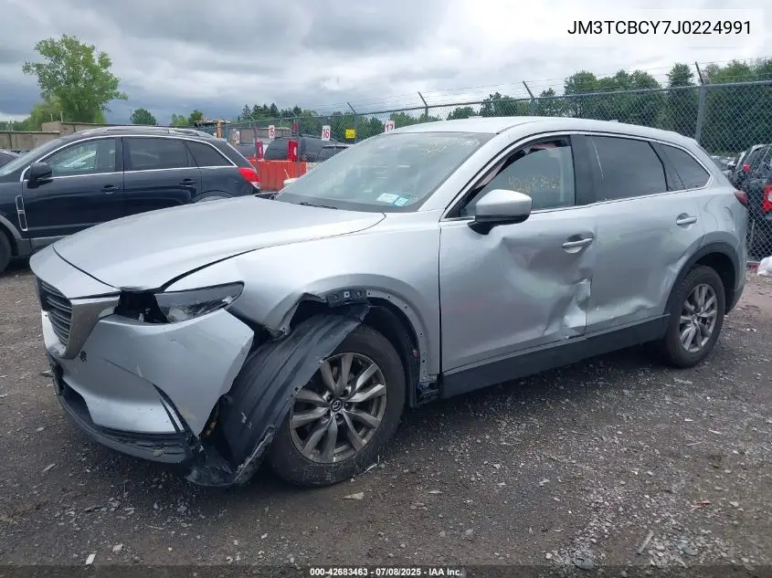2018 Mazda Cx-9 Touring VIN: JM3TCBCY7J0224991 Lot: 42683463