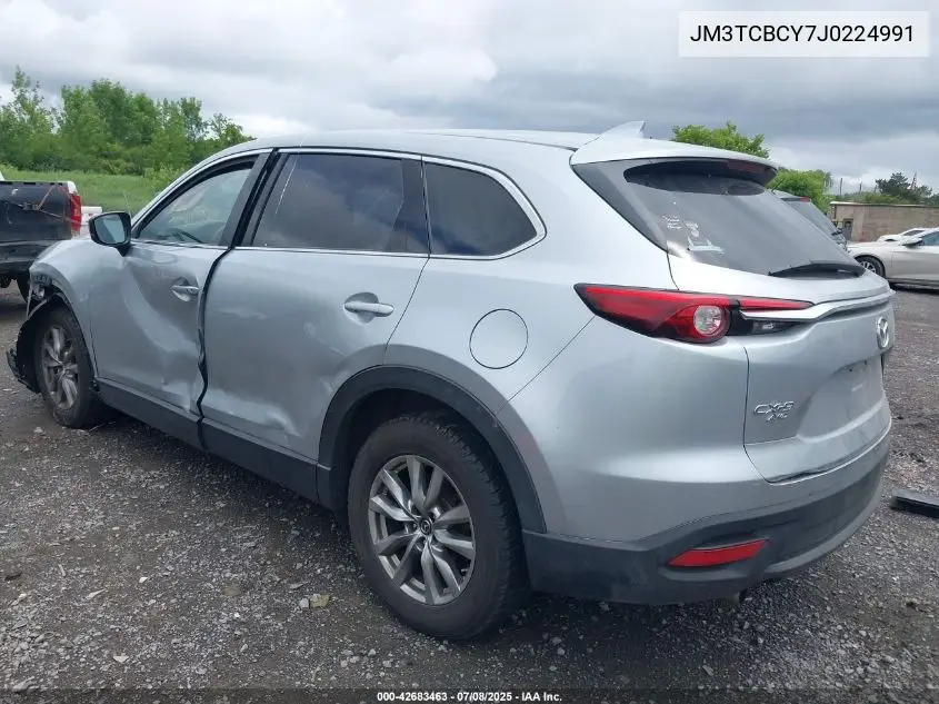 2018 Mazda Cx-9 Touring VIN: JM3TCBCY7J0224991 Lot: 42683463