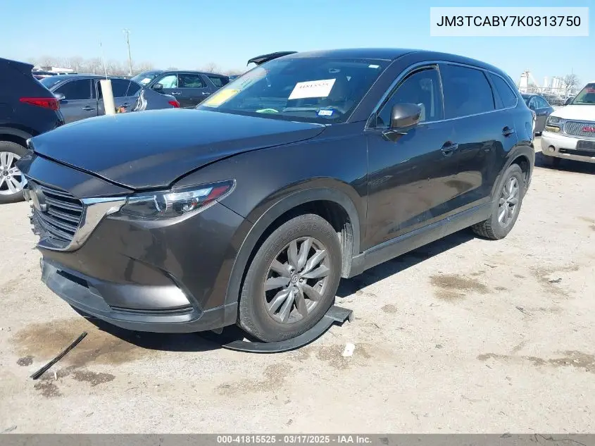 2019 Mazda Cx-9 Sport VIN: JM3TCABY7K0313750 Lot: 41815525