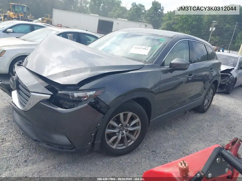 2019 Mazda Cx-9 Touring VIN: JM3TCACY3K0312044 Lot: 42617984