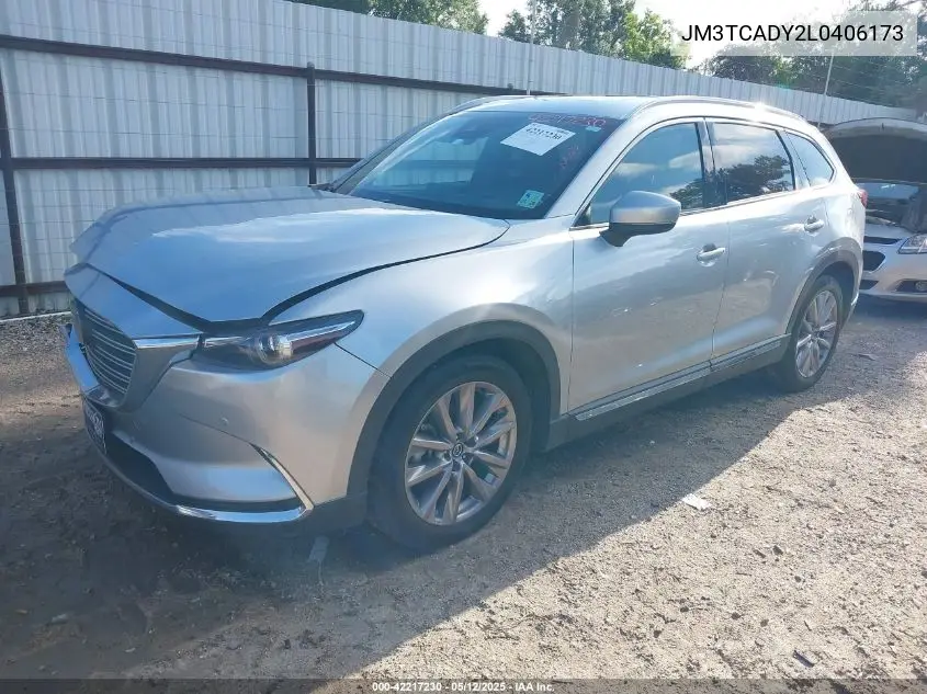 2020 Mazda Cx-9 Grand Touring VIN: JM3TCADY2L0406173 Lot: 42217230