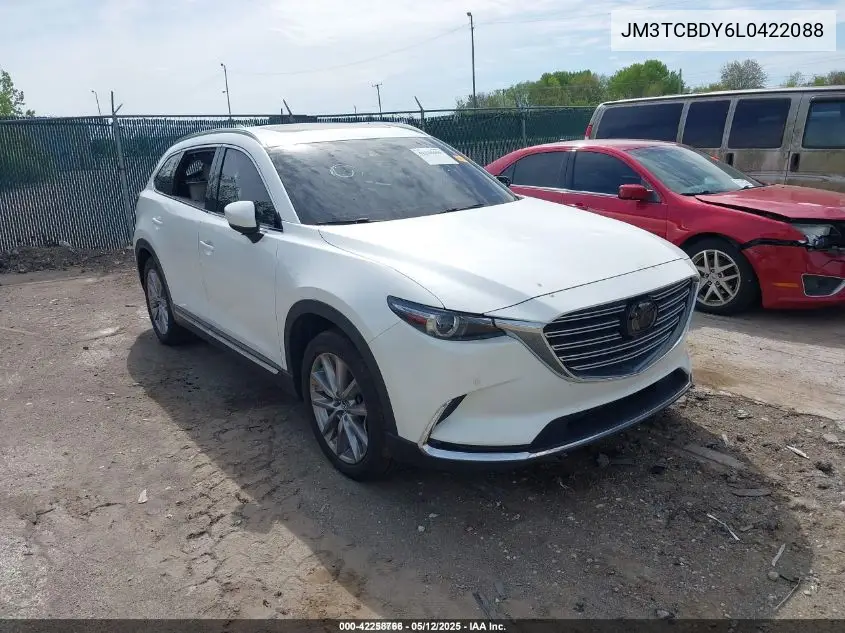 2020 Mazda Cx-9 Grand Touring VIN: JM3TCBDY6L0422088 Lot: 42258766