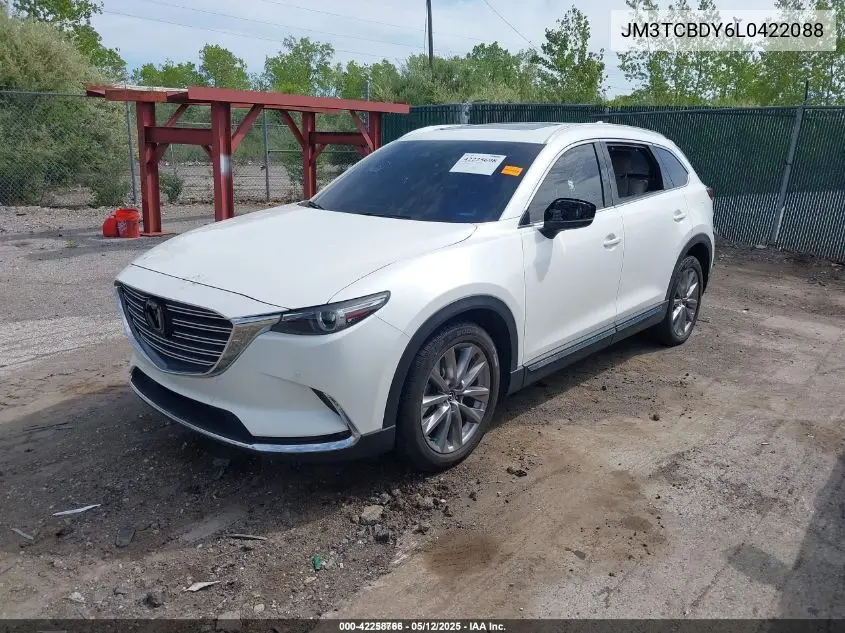 2020 Mazda Cx-9 Grand Touring VIN: JM3TCBDY6L0422088 Lot: 42258766