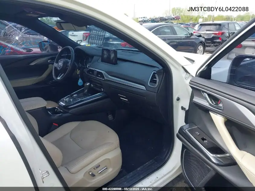 2020 Mazda Cx-9 Grand Touring VIN: JM3TCBDY6L0422088 Lot: 42258766