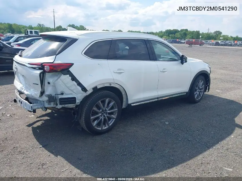 2021 Mazda Cx-9 Grand Touring VIN: JM3TCBDY2M0541290 Lot: 42216643