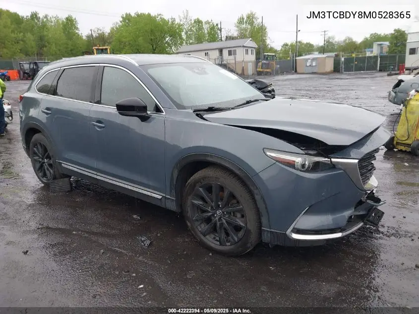 2021 Mazda Cx-9 Carbon Edition VIN: JM3TCBDY8M0528365 Lot: 42222394