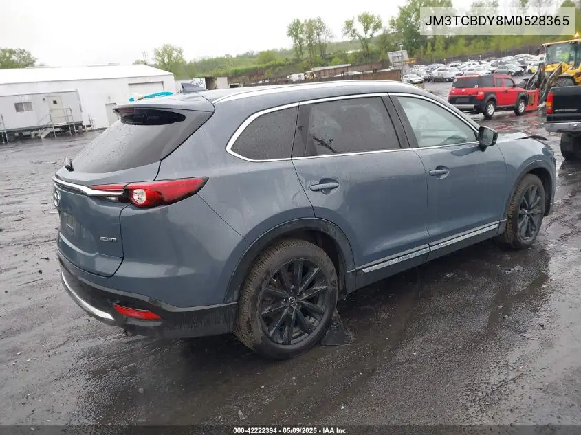 2021 Mazda Cx-9 Carbon Edition VIN: JM3TCBDY8M0528365 Lot: 42222394