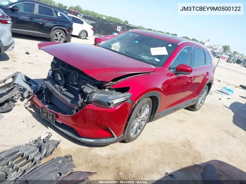2021 Mazda Cx-9 Signature VIN: JM3TCBEY9M0500122 Lot: 42252561