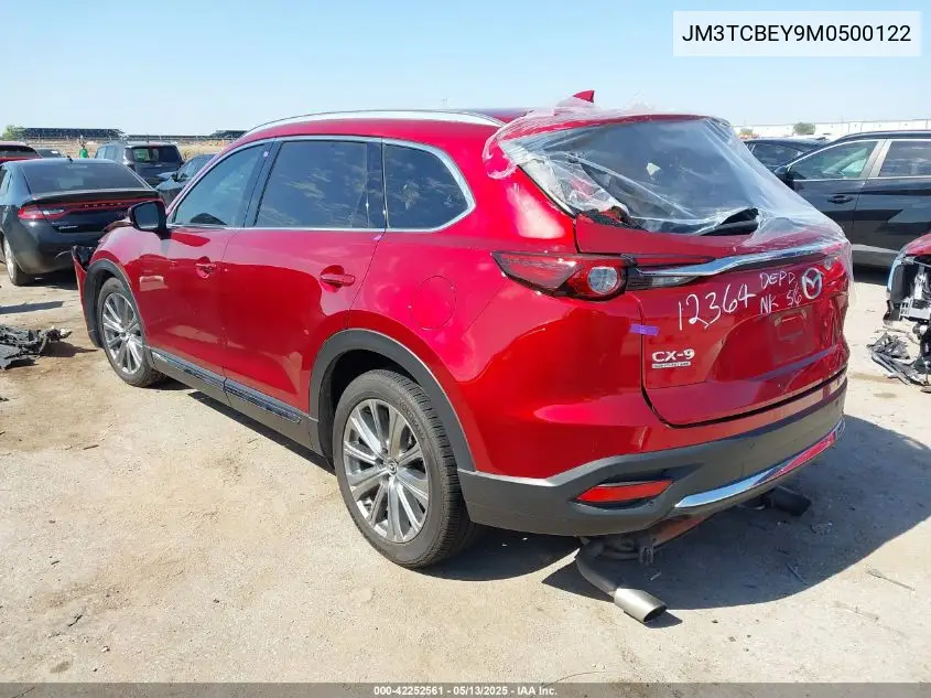 2021 Mazda Cx-9 Signature VIN: JM3TCBEY9M0500122 Lot: 42252561