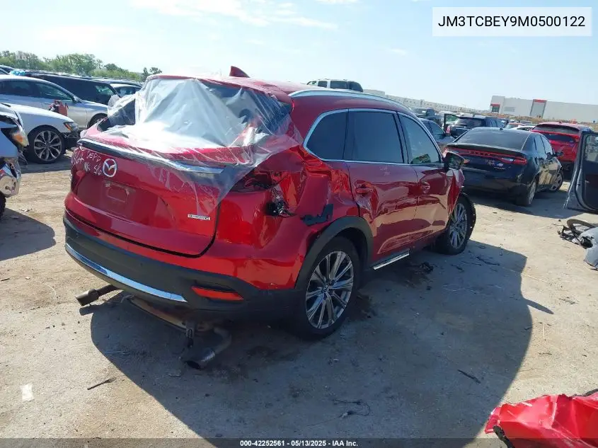 2021 Mazda Cx-9 Signature VIN: JM3TCBEY9M0500122 Lot: 42252561