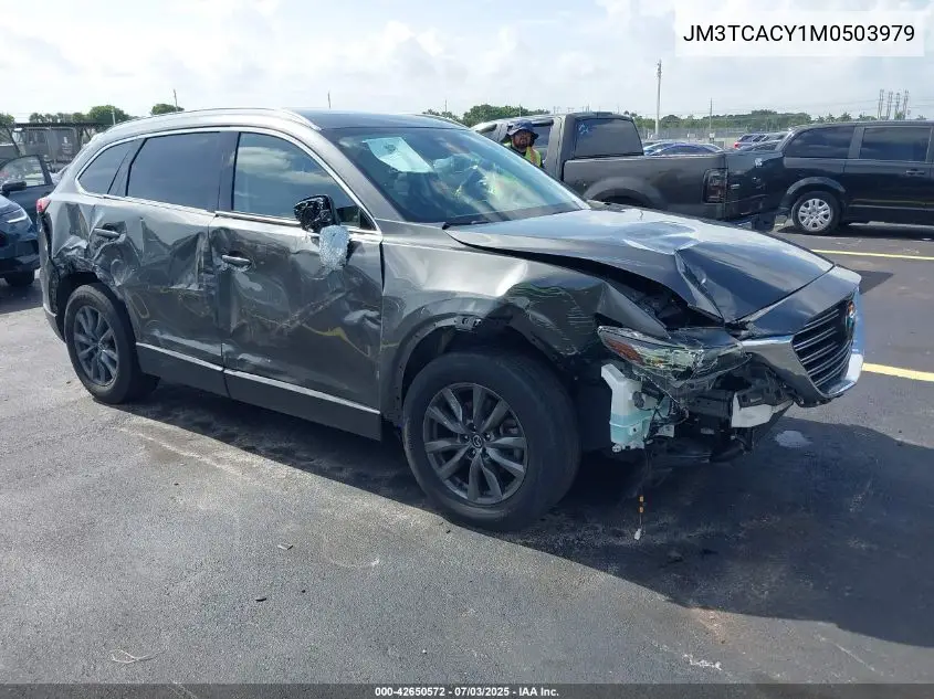 2021 Mazda Cx-9 Touring VIN: JM3TCACY1M0503979 Lot: 42650572