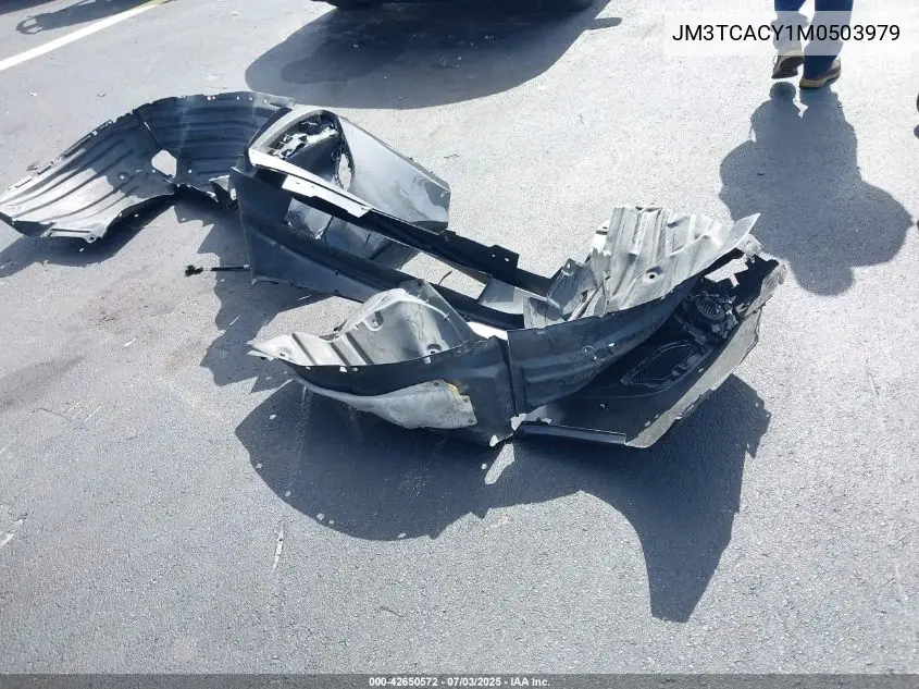 2021 Mazda Cx-9 Touring VIN: JM3TCACY1M0503979 Lot: 42650572