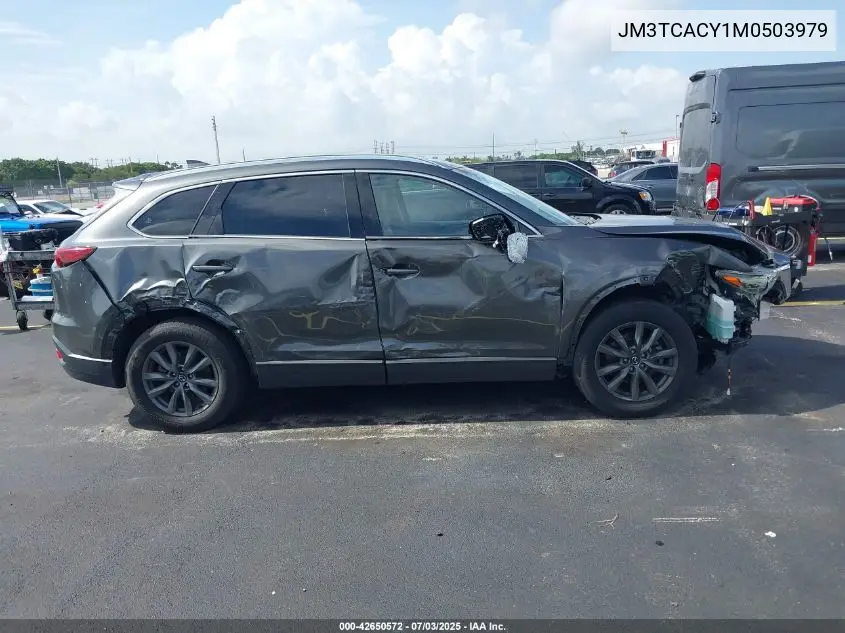 2021 Mazda Cx-9 Touring VIN: JM3TCACY1M0503979 Lot: 42650572