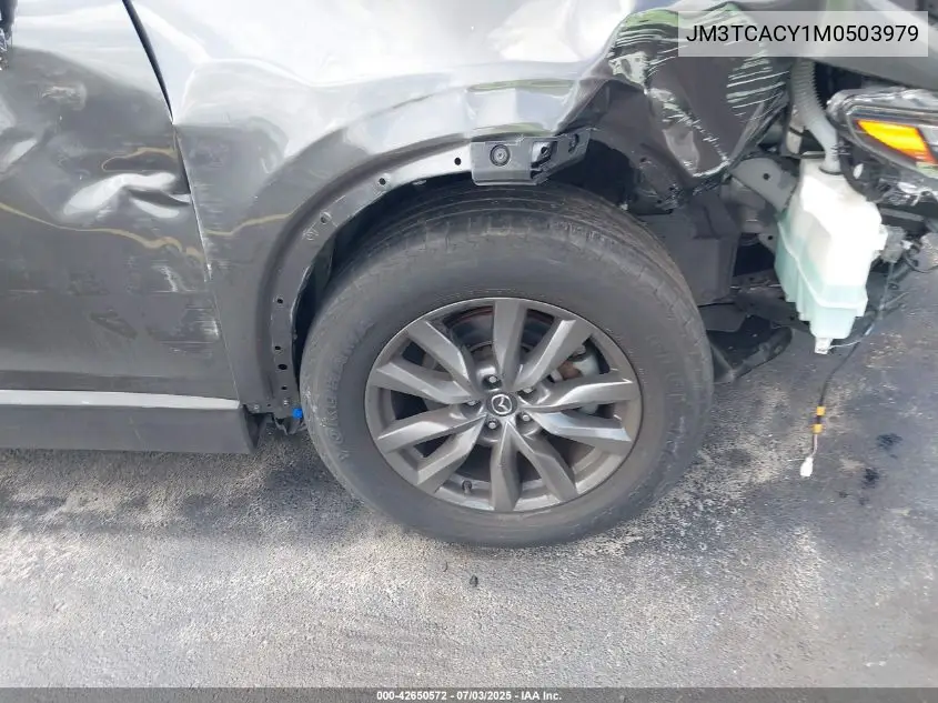 2021 Mazda Cx-9 Touring VIN: JM3TCACY1M0503979 Lot: 42650572