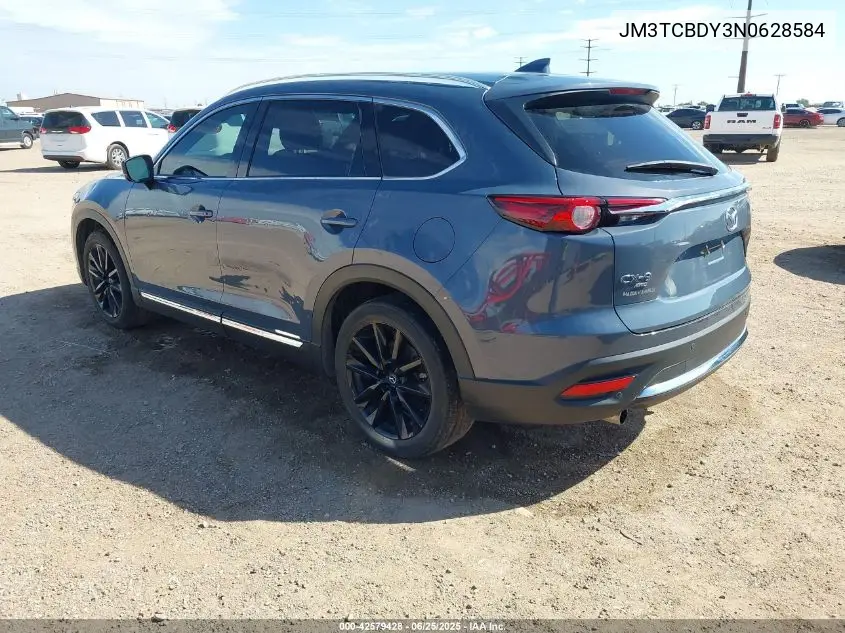2022 Mazda Cx-9 Carbon Edition VIN: JM3TCBDY3N0628584 Lot: 42579428