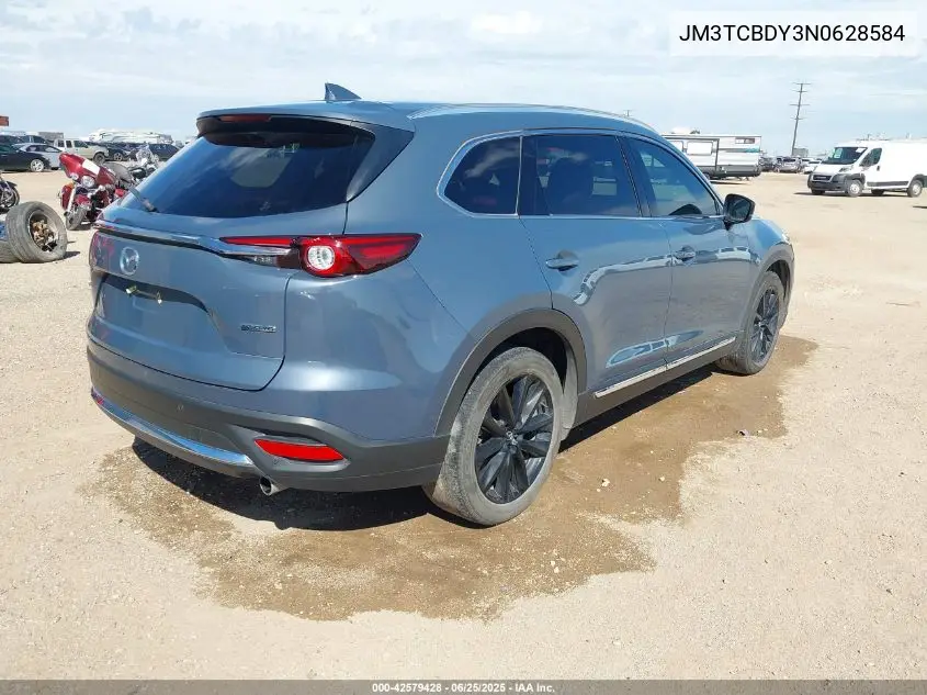 2022 Mazda Cx-9 Carbon Edition VIN: JM3TCBDY3N0628584 Lot: 42579428