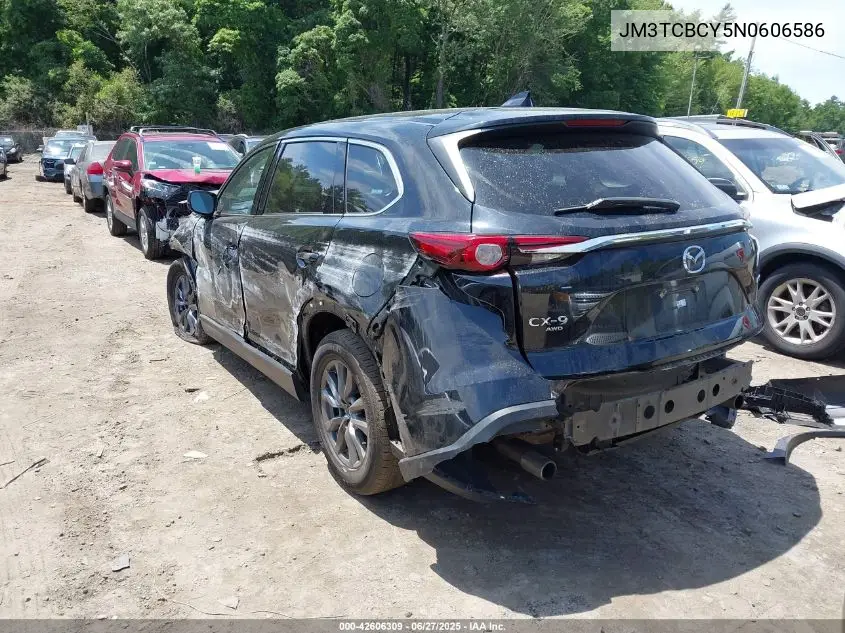 2022 Mazda Cx-9 Touring VIN: JM3TCBCY5N0606586 Lot: 42606309