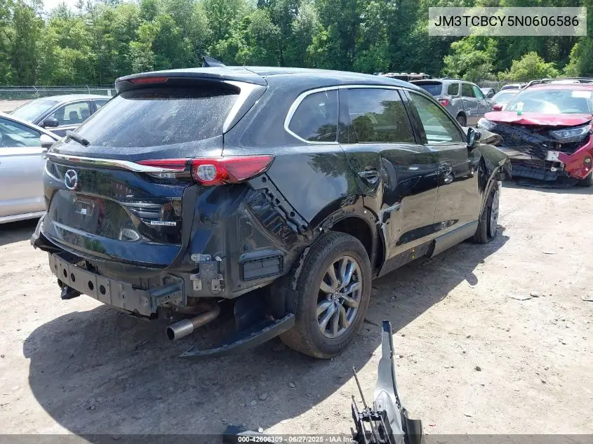 2022 Mazda Cx-9 Touring VIN: JM3TCBCY5N0606586 Lot: 42606309