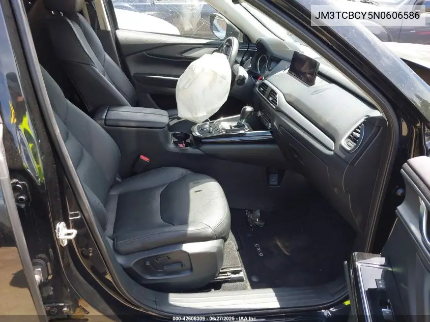 2022 Mazda Cx-9 Touring VIN: JM3TCBCY5N0606586 Lot: 42606309