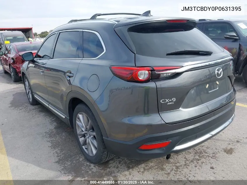 2023 Mazda Cx-9 Grand Touring VIN: JM3TCBDY0P0631395 Lot: 41449555