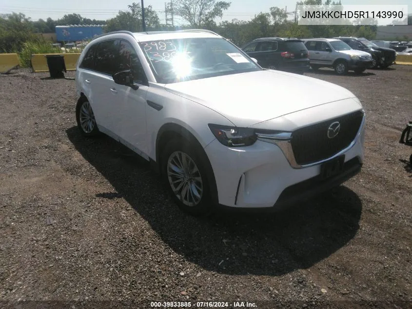 2024 Mazda Cx-90 3.3 Turbo Preferred Plus VIN: JM3KKCHD5R1143990 Lot: 39833885