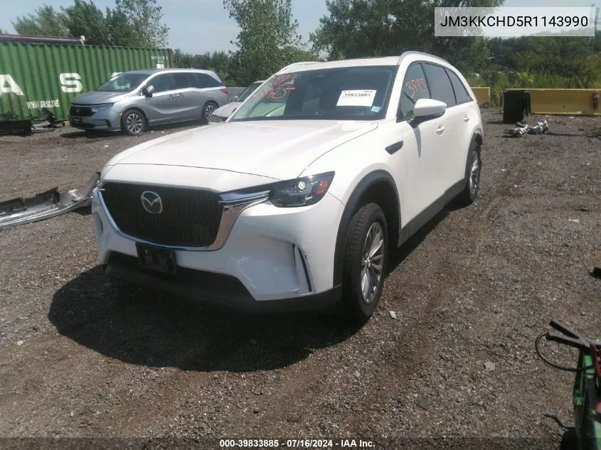 2024 Mazda Cx-90 3.3 Turbo Preferred Plus VIN: JM3KKCHD5R1143990 Lot: 39833885