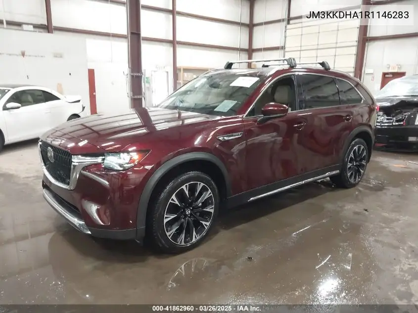 2024 Mazda Cx-90 Phev Premium VIN: JM3KKDHA1R1146283 Lot: 41862960