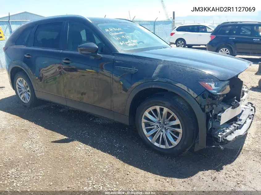 2024 Mazda Cx-90 3.3 Turbo Select VIN: JM3KKAHD2R1127069 Lot: 42374639