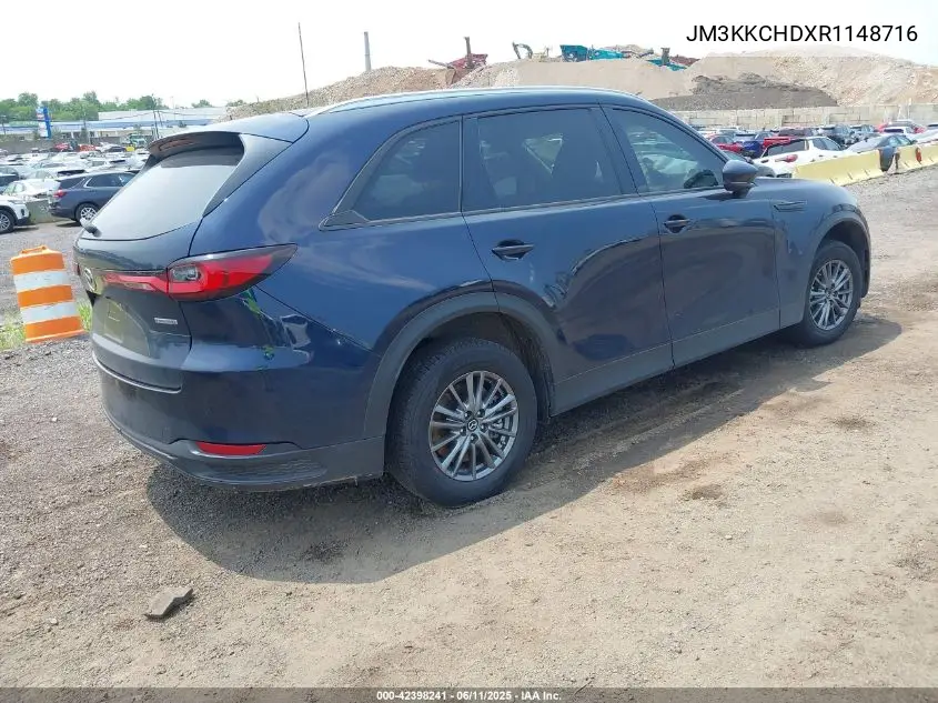 2024 Mazda Cx-90 3.3 Turbo Preferred Plus VIN: JM3KKCHDXR1148716 Lot: 42398241
