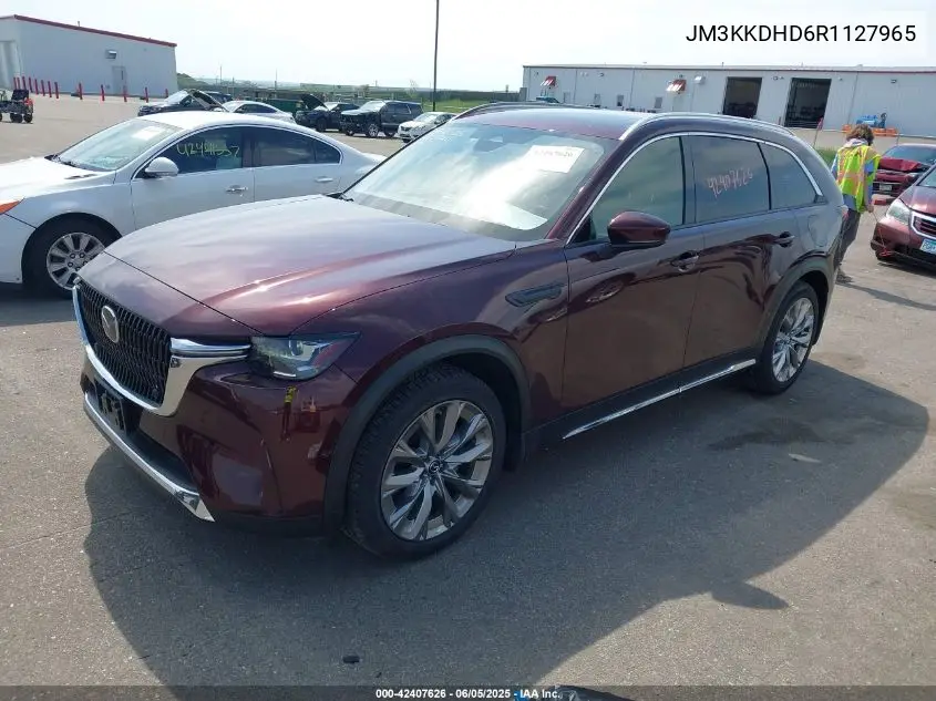 2024 Mazda Cx-90 3.3 Turbo Premium VIN: JM3KKDHD6R1127965 Lot: 42407626