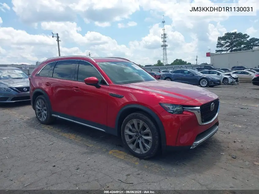 2024 Mazda Cx-90 3.3 Turbo Premium VIN: JM3KKDHD1R1130031 Lot: 42449121