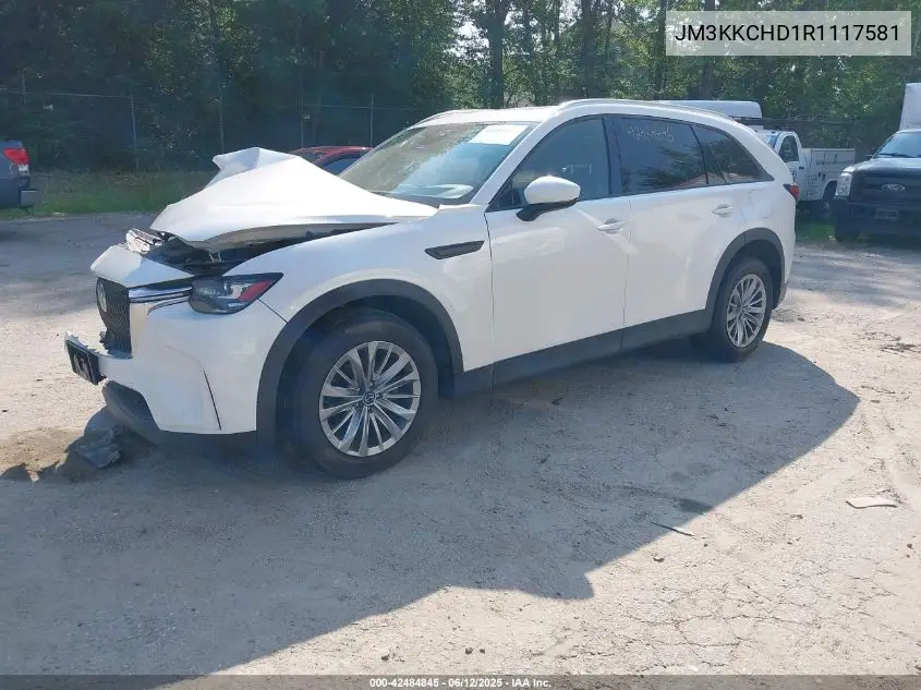 2024 Mazda Cx-90 3.3 Turbo Preferred Plus VIN: JM3KKCHD1R1117581 Lot: 42484845