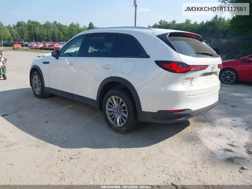 2024 Mazda Cx-90 3.3 Turbo Preferred Plus VIN: JM3KKCHD1R1117581 Lot: 42484845