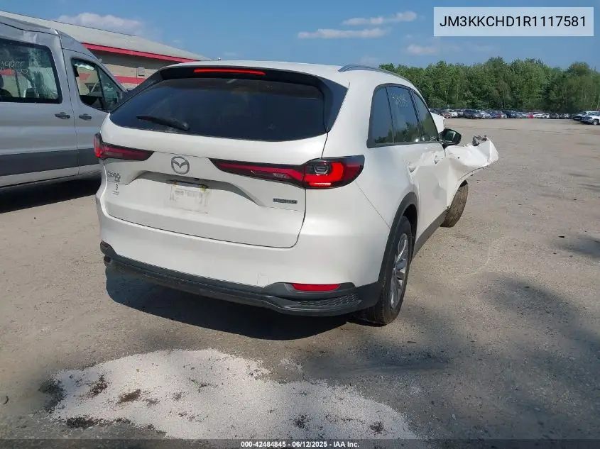 2024 Mazda Cx-90 3.3 Turbo Preferred Plus VIN: JM3KKCHD1R1117581 Lot: 42484845